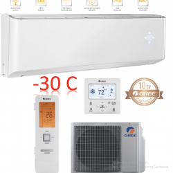 GREE Amber Royal, Oldalfali klíma szett, 5,3kW